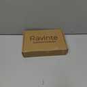 Ravinte 20 Packs (10 Pairs) 3/8" Inset Matte Black Cabinet Hinge,Self Closing Hinges for Kitchen/Bathroom/Furniture Cabinets & Doors,Decorative Cabinet Hardware Kitchen Cabinet Hinges with Door Bumper
