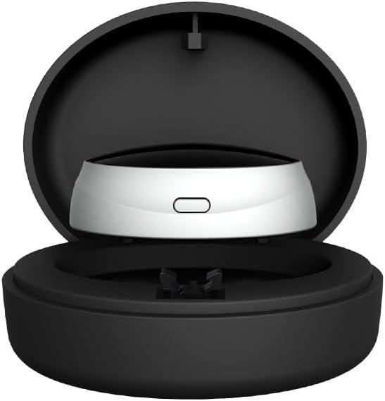 Compact Wireless Charging Case, BlackElectric Sleep Apnea Device, Good Sleep,Type C Rechargeable, Portable, Throat Pulse Stop Snoring Device,Electric Snoring Corrector