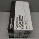 Amazon Basics Commercial 12-Cup Basket Coffee Filters, 1000 Count