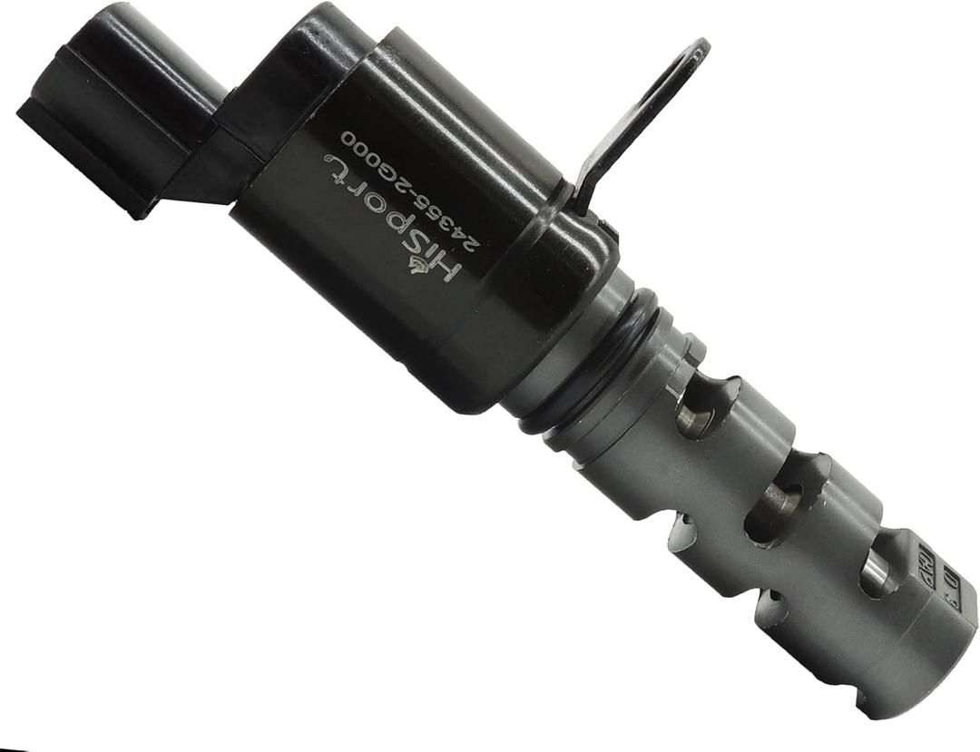 HiSport 917-284 Engine Variable Valve Timing Solenoid Compatible with Hyundai Genesis Coupe 2010-2011 Santa Fe 2010-2012 Sonata 2006-2012 Tucson, Kia Forte Magentis Optima Rondo Sorento Sportage