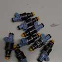 Riyhch 8 Pcs Fuel Injector F1TZ9F593D Fit for Ford F-250 1991-1996, for F-250 HD 1997, for F-350 for F-53 Motorhome Chassis for F-Super Duty 1991-1997, for Ford E-350 Econoline 1995-1996, V8 7.5L