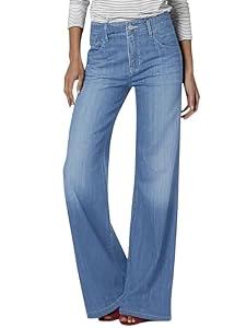 BMSTAY Women's High Waisted Wide Leg Jeans Loose Fit Straight Leg Denim Pants 2025 Trendy, Lightblue Medium