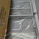 Amazon Basics Foldable Portable Clothes Drying Rack for Indoor Air Drying, Collapsible Design, 14.5" D x 29.5" W x 41.8" H, White