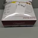 Homemate Heated Blanket Electric Throw - 50"x60" Heating Blanket Throw 4 Hours Auto-Off 10 Heat Levels Over-Heat Protection Luxury 800 GSM Faux Fur 200 GSM Sherpa ETL Certification (Carmine)