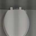 Mayfair Cassel Slow Close Toilet Seat, Easy Clean, Non Slip Premium Wood Seat, Easy Install, Made in USA, Elongated, White
