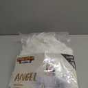 Spooktacular Creations Halloween Child Girl Halo Angel Dress Costume, Angel White Gown for Kids Halloween Role Play Parties (Medium(8-10 yrs)