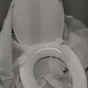 Soft Close Toilet Seat Elongated and Lid for TOTO SS114#01, Cotton White, Mounting Hardware included