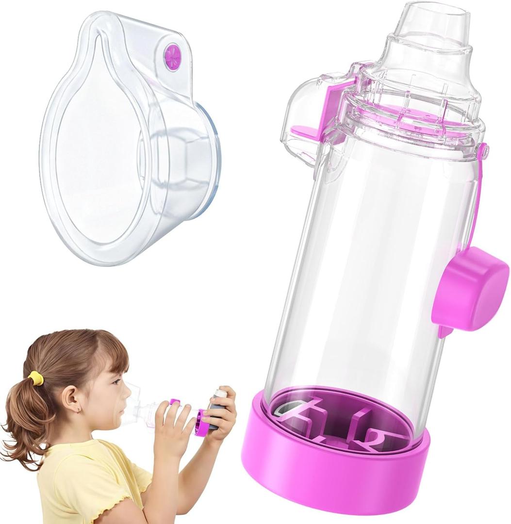 Inhaler Spacer for Adult and Kids NESSI OTC SPACER (Purple/Kids)