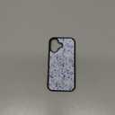 Cute Blue Flower Floral Aesthetic Phone Case for iPhone 17 Case for Teen Girls Women Kids Girls -6.3Inch