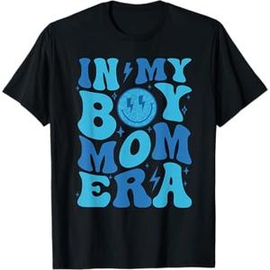 My Boy Mom Era Boy Mama Gender Reveal T-Shirt 2XL