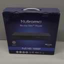 Blu Ray DVD Player Dolby Digital TrueHD/DTS and 1080P Full HD, Play All DVDs and Region A 1 Blu-Rays, Support Max 128G USB Flash Drive + HDMI/AV/Coaxial Output + Built-in PAL/NTSC with HDMI/AV Cable