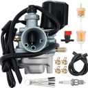 KFX90 Carburetor Fit for Kawasaki 90 KFX90 2007-2022 ATV Carb Replace 15004-Y008 15004-Y003 15004-Y005