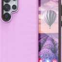 Crave Compatible with Samsung Galaxy S25 Ultra Case, Shockproof Protection Dual Layer Case for Samsung Galaxy S25 Ultra (6.9 inch) - Lilac