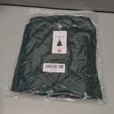 ZESICA Women's Long Sleeve Tops Mock Neck Ruched Tight Shirts 2026 Spring Trendy Outfits (Green, S)