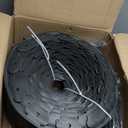 4 inch Tall Landscape Edging Kit 100FT Garden Edging with Spikes for Lawn Edging and Flower Beds (Black, 100FT)
