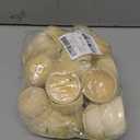 24 Pcs Unfinished Wooden Bowls, 2.4x1.2 in, Mini DIY Crafts Bowl Set, Natural Wood Pinch Bowls for Young Crafters' Painting, Pretend Play, Home Decor, and Party Favors