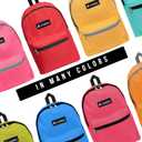 Everest Basic Backpack, Dark Purple, One Size
