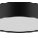 ZAGO 7 Inch Flush LED Lights with Emergency Battery Backup, Wafer Round Disk Light Emergency Kit, Edgelit, 120-277V, Dimmable, 15W, 920LM, 5CCT Selectable, ETL/Wet Rated, Black