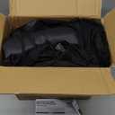 Universal Truck Bench Seat Cover; Fits All Full-Size Silverado F-150 Ram Sierra Titan Tundra Pickup Trucks; to Fit Folding, Split Bench or Standard Bench Seat; Faux Leather, Black