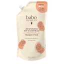 Babo Botanicals Moisturizing Oat & Calendula 2-in-1 Shampoo & Wash - for Dry or Sensitive Skin - for All Ages - Lightly Scented - Vegan - Refill pouch 32 fl.oz.