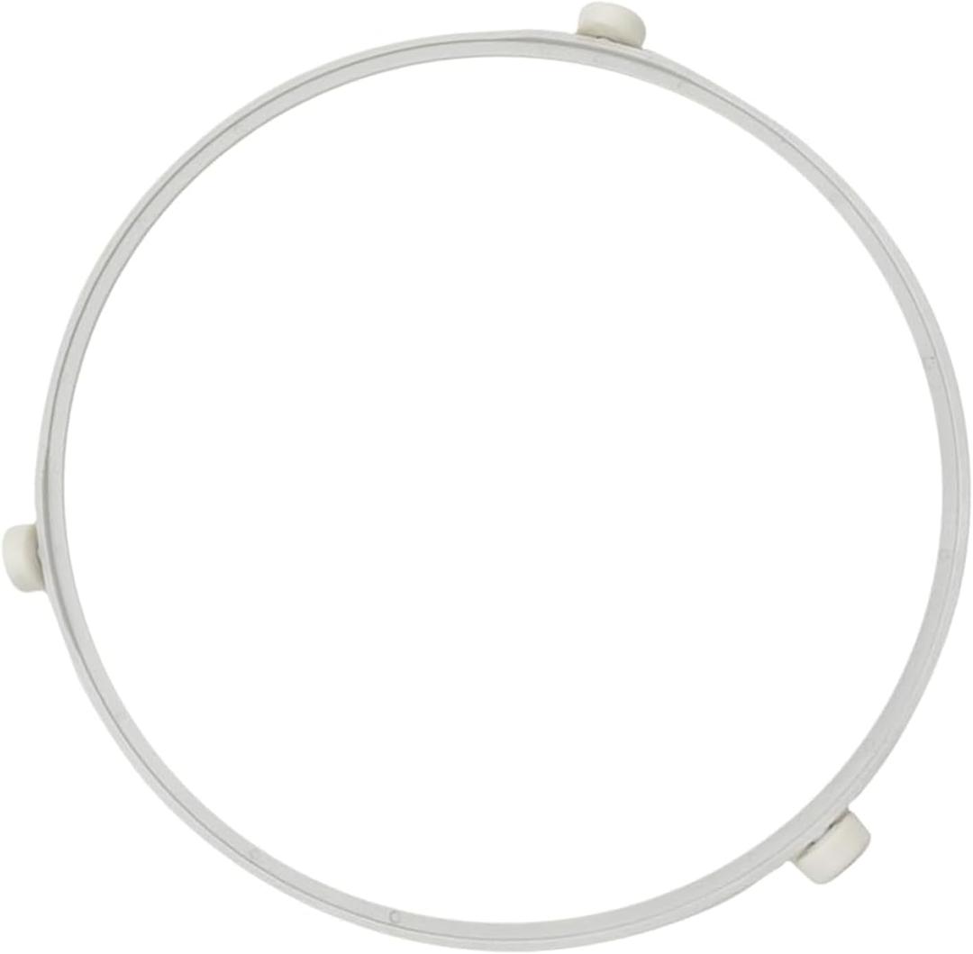 9.53in WB06X10705 Microwave Turntable Support Ring,Rotating Ring Roller for GE Microwaves,Replacement Inner Ring,Microwave Roller Ring,Glass Plate Tray Support Holder Replacement Part