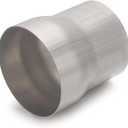 A-KARCK Exhaust Adapter Connector 3.5" OD to 4" OD, Exhaust Pipe Reducer 4" Overall Length 304 Stainless Steel