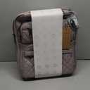 KROSER Carry On Underseat Multi-functional, 16-inch Underseater Lightweight Overnight Suitcase for Women, Dusty Pink