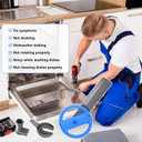 Showingo 5304507158 Dishwasher Lower Spray Arm Assembly Replacement for Frigidaire with 5304518968 Spray Arm Support & 5304506518 Drain Trap Filter, Replaces AP6036393 154821902 154821903 5304498139