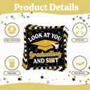 3 x 2026 Graduation Party Decorations, 50 Pack Cocktail Napkins for Congratulation Party Decor Supplies, Disposable Paper Napkins for College High School PhD Nurse Law School Graduations