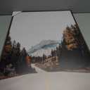 BRogeh Fall Art Mountain Landscape Print Autumn Trees Large Wall Art Posters Canvas Prints Painting Wall Decor Art Picture Artwork Home Decor for Living Room for Gifts 16x24inch(40x60cm) (Frame-style)