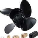 14 X 17 Replace OEM#48-8M0084494 Outboard Boat Propeller for Mercury Engine 135-300HP 2 & 4-Stroke & Mercruiser Sterndrives Alpha/Bravo One,4-Blade Aluminum 14dia x17 Pitch Boat Propeller