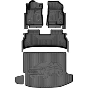 Original 2024 2025 2026 Trax Floor Mats & Cargo Liner for Chevy Trax All Models - Custom Fit Trunk Mat - All Weather Car Mats for Chevrolet Trax 2024 2025 2026 Accessories 1st & 2rd Row Mat
