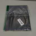 AHGXG Graph Paper Notebook - Grid Notebook Journal, 120 GSM Thick Graph Paper, Large B5 Notebook 96 Pages, Leather Softcover, for Graphing, Writing, Math, Engineering, 7.6'' X 10'' - Black