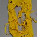 Sesiwadbe Woman Lingerie Set Sexy 2 Piece Pajamas Mesh Babydoll Chemise (Medium, Yellow)
