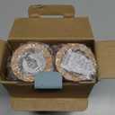 Rae Dunn Salt and Pepper Grinder Set of 2 - Bamboo Sea Salt Pepper Grinder - Classy Salt and Pepper Shakers - Pepper Mill & Salt Mill, Sage