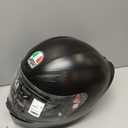 AGV K1 S Solid Gloss Full Face Motorcycle Racing Helmet, Matte Black, Medium