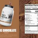 Levels Grass Fed Whey Protein Powder, No Artificials, 24G of Protein, Pure Chocolate, 2LB (2 Pound (Pack of 1))