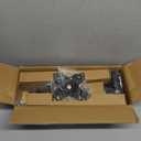 WALI Heavy Duty Single Monitor Arm for 17-49 Inch Flat Curved Ultrawide Screens, up to 33 Lbs, Adjustable Gas Spring Single Monitor Desk Mount for Home Office Gaming, VESA 75/100mm (GSM001XLN), Black