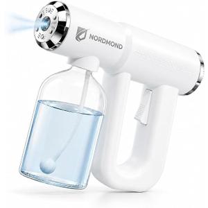 The Original Disinfectant Fogger Machine  Professional Sanitizer Sprayer  ULV Atomizer & Nano Steam Gun – Rechargeable Barber Spray Gun with Blue Light V2