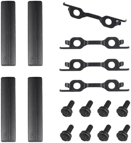 E-Vniko Roof Rack Removal Delete Kits Clip Compatible with 2004-2022 Toyota 4Runner 2006-2018 Rav4 | Lexus GX460 GX470 LX570 Replace Roof Rack Removal Molding & Bolt 4 Set 75596-35030