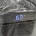 GENEREDGE Portable Space Heater for Indoor Use  1500W PTC Electric Heater with Digital Thermostat, Remote Control, 80°Oscillation, Timer, Fan & Quite Eco Mode, Rapid and Safe Heating for Bedroom