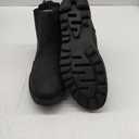 Polar Womens Memory Foam Chelsea Nubuck Boot Waterproof Rubber Welted Stitch Outsole Faux Fur Lined 41
