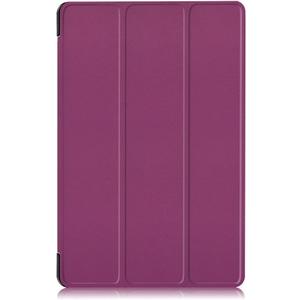 Compatible with Samsung Galaxy Tab A 10.1 with S Pen, SM-P580, SM-P585 Tablet Case Leather Back Cover Protective Case Ultra Slim Full Body Protection Bracket Case (Purple)