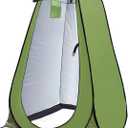 Anngrowy Pop Up Privacy Shower Tent - Portable Outdoor Camping Bathroom Toilet Changing Dressing Room - UPF40+ Waterproof