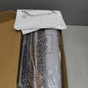 Zakkart 2PC Easy Seat Cat Perch for Window Sill - Hammock Design w/Pine Wood & Robust Metal Frame - Cat Window Seat for Large Cats and Kittens (Dark Stained Wood w/Gray Bed, Large (26''W x 14''D)