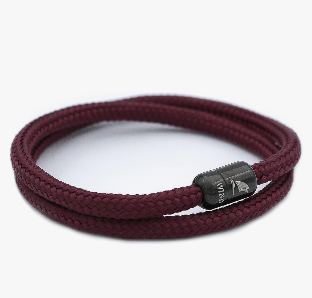 Wind Passion - Paracord Mens Bracelet - Bracelet for Women - Rope Bracelet String With Magnetic Clasp - Wrist Surfer Bracelet - Handmade Surfer Magnetic Bracelets - Sturdy & Waterproof