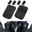 PBYMT Saddlebag Organizer Saddle Hard Bag Storage Compatible for Harley Touring Road King Street Electra Glide 1980-2024