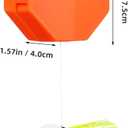 VICASKY 1Set Badminton Training Machine Automatic Rebound Trainer with Remote Control Portable Single Player Practice Aid Includes Ball for Adults