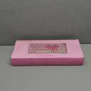 YUNZII B75 PRO Wireless Mechanical Keyboard,75% Layout with Knob,Hot Swap Gasket Custom Structure,Creamy Pre-lubed Switches,RGB Backlit,Bluetooth/Type-C/2.4G for Win/Mac(Cocoa Cream V2 Switch,Pink)