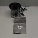 Elite Gourmet ETS623 BPA-Free 40-Watt Electric Citrus Juicer, Compact, Large Volume, Pulp Control, Oranges, Lemons, Limes, Grapefruits with Easy Pour Spout, 24oz, Black/Stainless Steel